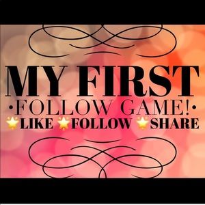 Help me playing my first follow game ❤️😘